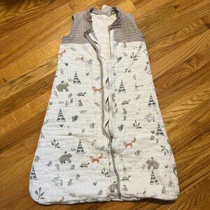 Little Unicorn Forest Friends size L (12-18 months) quilted sleep sack